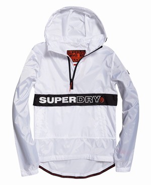 Superdry Core Skate Packaway Overhead Férfi Kabát Fehér | EGNAS0856